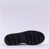 Wonders Bones Lace Military Boot - Black Leather
